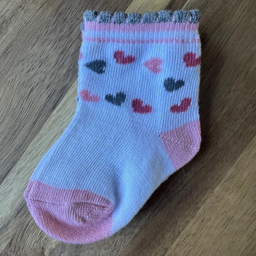 Baby Hearts & Rainbows Sock 3-Pack